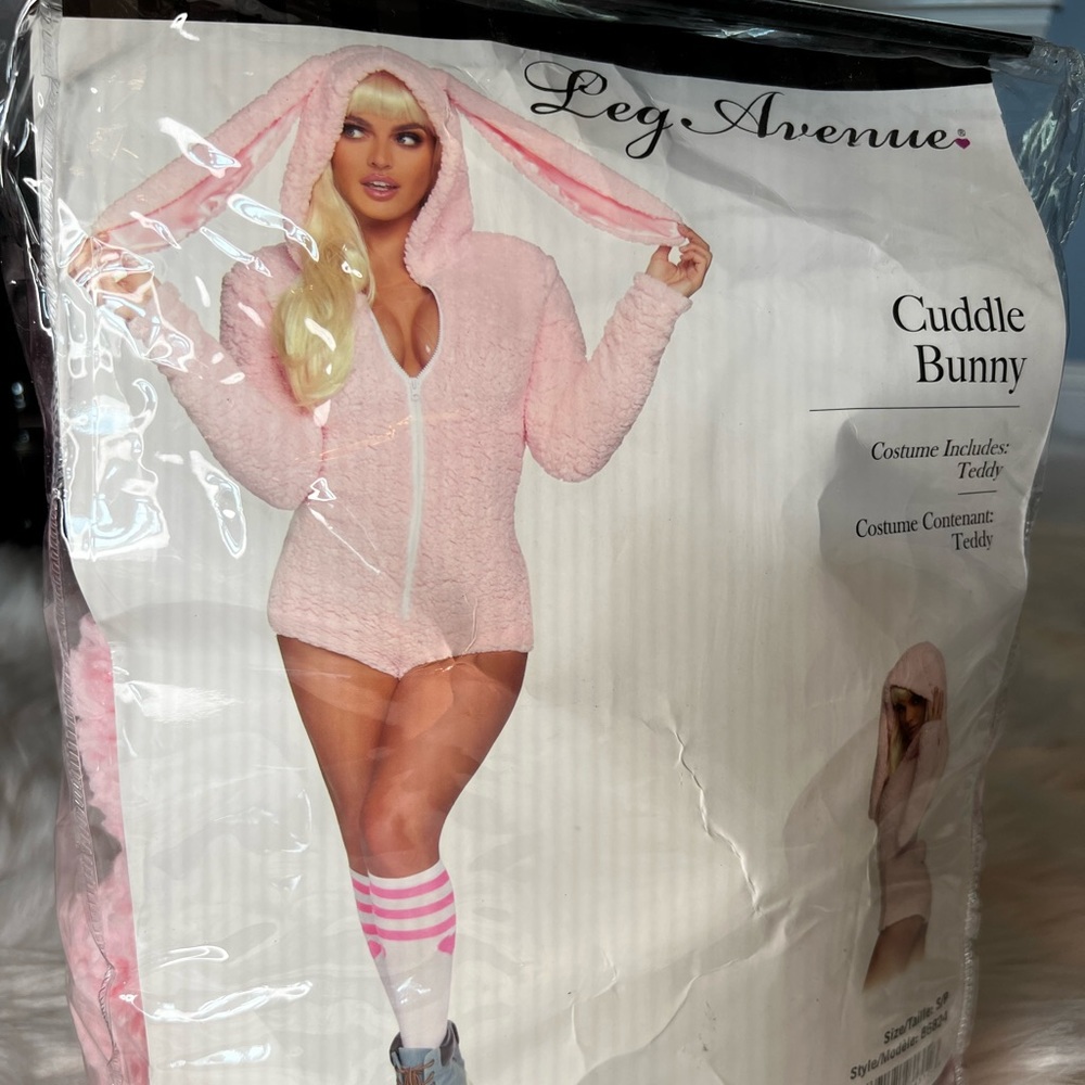 Cuddle bunny costume by Leg Avenue